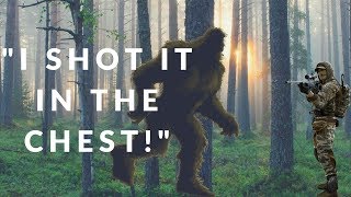 Military Bigfoot Cover-up (Blood samples taken)  - True Story!