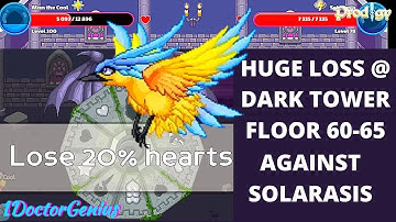 Prodigy Huge Loss: Lost 20% HEARTS against Solarasis @ Dark Tower battle: Prodigy Math Game