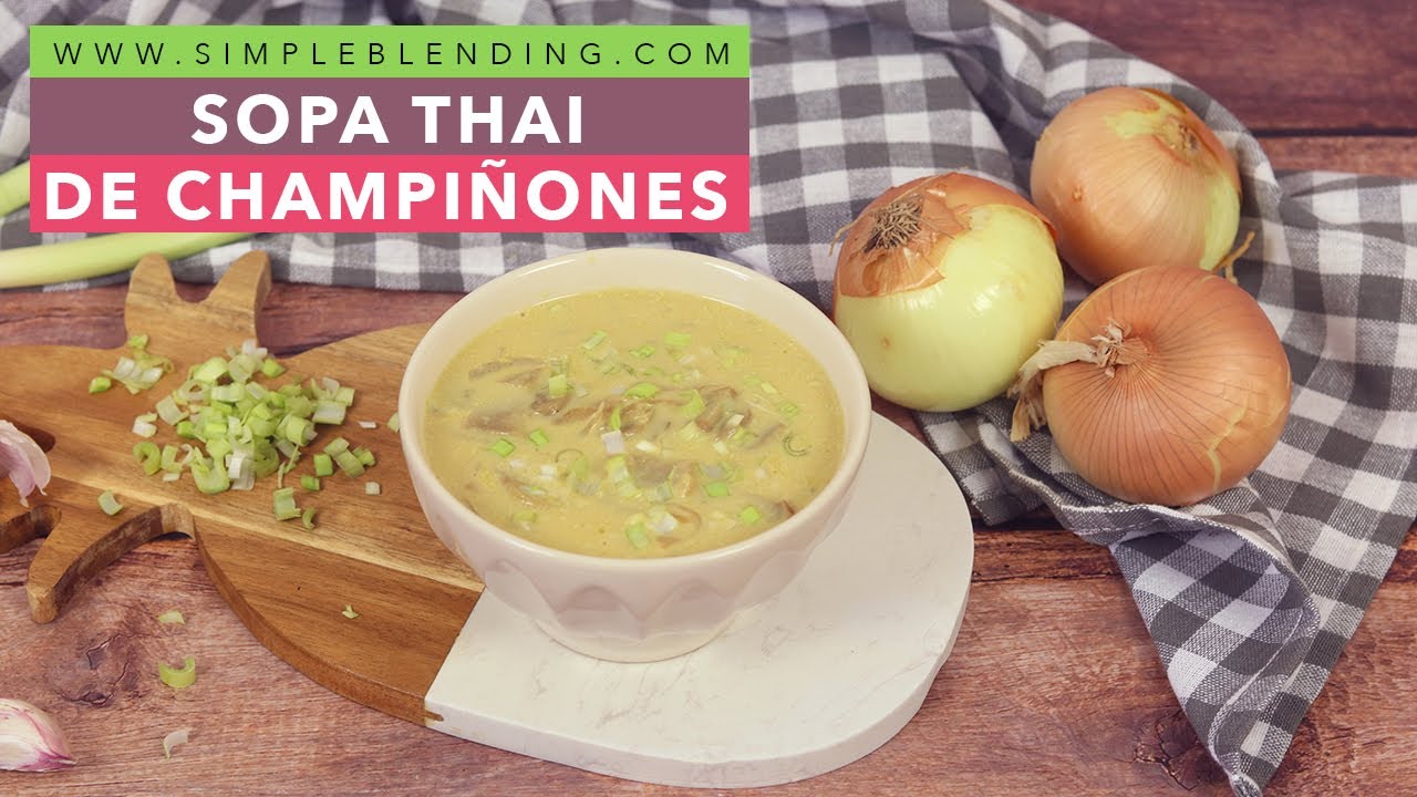 INCREÍBLE SOPA ESTILO THAI MUY FÁCIL Y RÁPIDA | La receta más fácil de sopa asiática