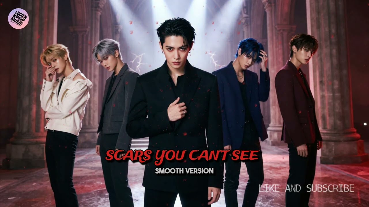 SCARS YOU CAN’T SEE - Smooth Version - LKM Vocals | Dark Kpop | Lucien Kpop Music