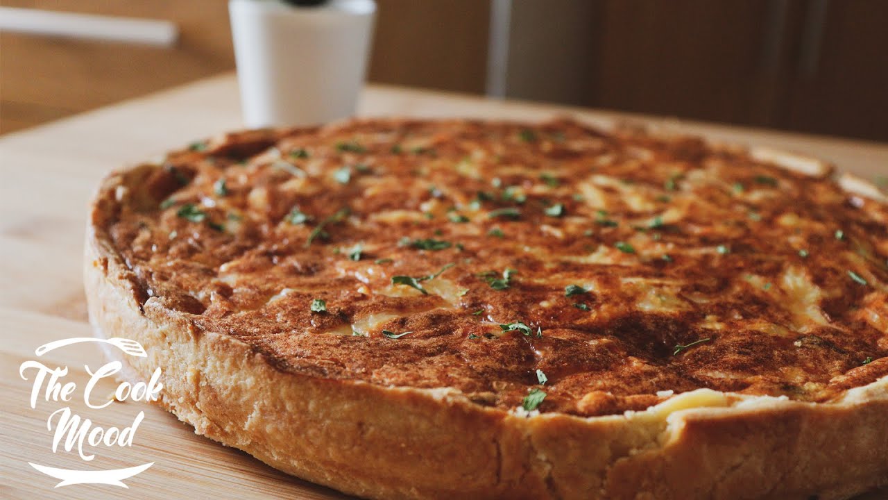 كيش بالجمبري (قمرون)  | Quiche au crevettes 😋 🍤