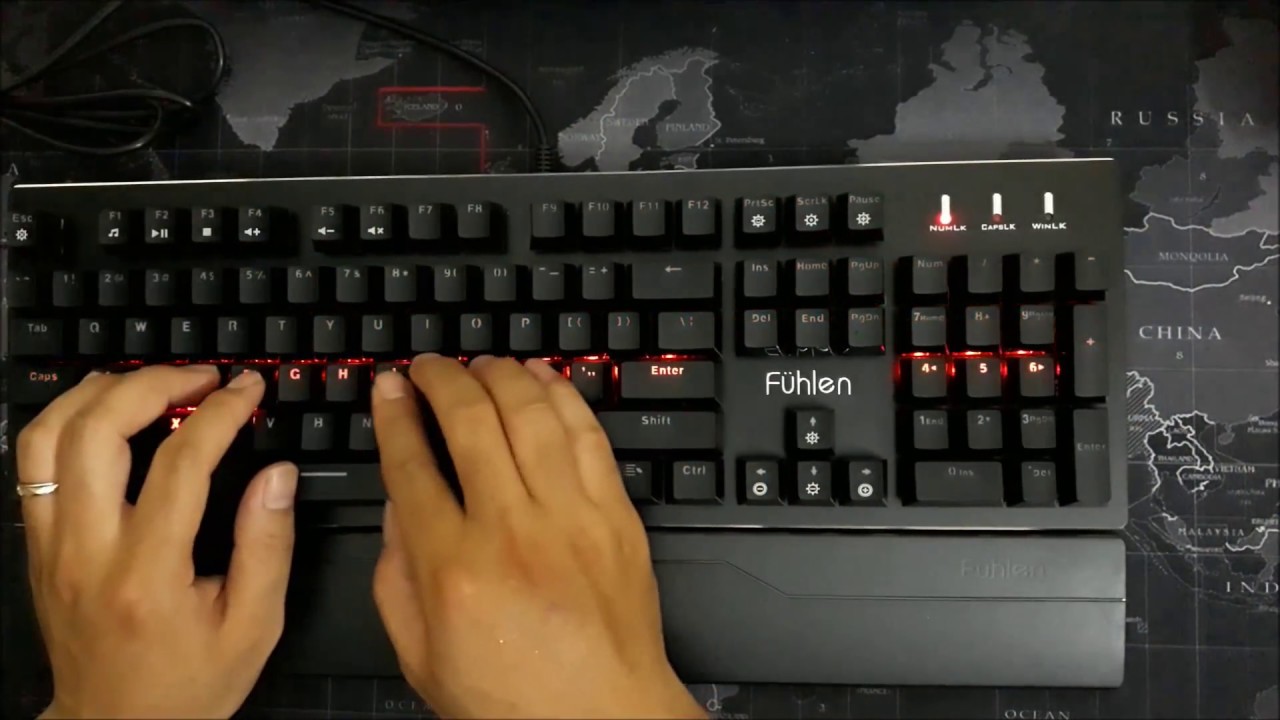 Review Siêu Bàn Phím Cơ Fuhlen Eraser Giá Sốc 850K Chuyên Game