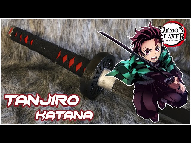 Desenhando espada de tanjiro #demonslayer #anime #kimetsunoyaiba #tanj