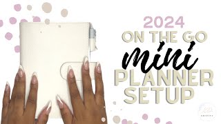 On-the-go Mini Happy Planner Setup | 2024 Planner Setup Series