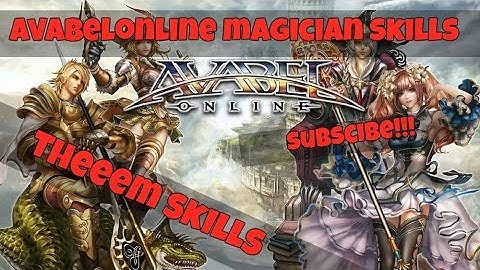 [RPG AVABEL ONLINE] Avabelonline ranger skills!