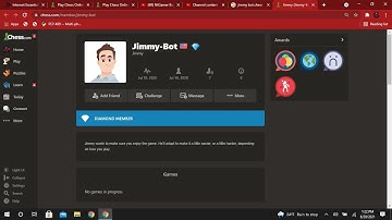 Play Chess Online Against the Computer Bot Jimmy in Chess.com