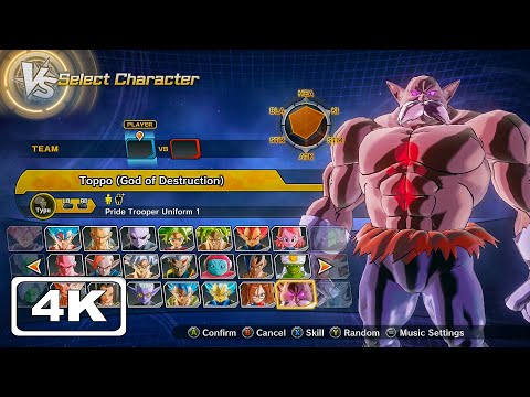 Dragon Ball XENOVERSE 2 All Characters And Stages (All DLC 2021) 4K