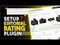 How To Install and Use Editorial Rating WordPress Product Review Plugin | Pluginic