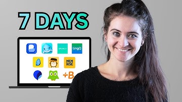 I learned Spanish for 7 Days with 10 Apps