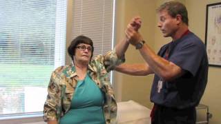 Shoulder Exam Rotator Cuff  Before &amp; After Reverse Total Shoulder Replacement Dr. Eric Janssen