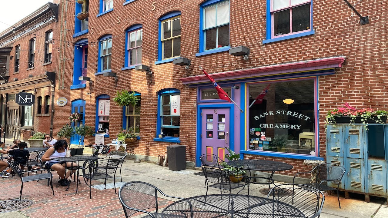 Hugh Moore Park and Downtown Easton