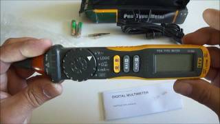 Unpacking DealExtreme SKU 35821 1.8inch LCD Multimeter Pen