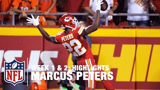 Full Marcus Peters Highlights (Week 1 & 2) | Broncos vs. Chiefs | NFL Guide