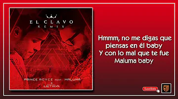 Prince Royce - El Clavo (Remix - Official + Letra) ft. Maluma