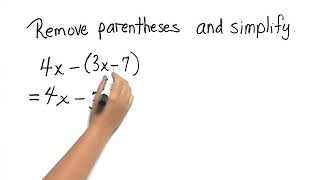 Bittinger Elementary and Intermediate Algebra 7e Chapter Test Prep Ch. 1 Ex. 34