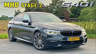 BMW 540i G30 *DIY TUNED* with MHD STAGE 2 // REVIEW on AUTOBAHN