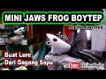 Tutorial cara buat jaws frog mini boytep || micro jump frog Thailand