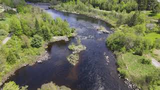 Drone Footage Whitney, Ontario, South Algonquin