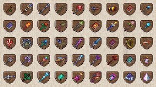 All Terraria Magic Weapons (Outdated)