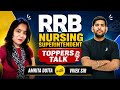 RRB Nursing Superintendent Topper Interview & Success Story | RRB Nursing Superintendent Result 2026