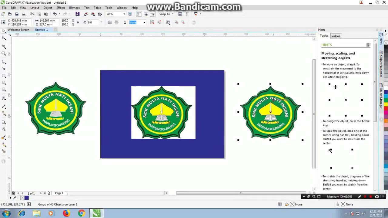  CARA  CEPAT  MENGHAPUS BACKGROUND PUTIH  PADA LOGO DENGAN 