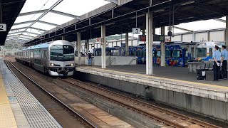 【JR瀬戸大橋線】〜夏のJR児島駅の発車&到着シーン〜