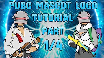 PUBG MASCOT LOGO TUTORIAL ON ANDROID||PART[1/4]