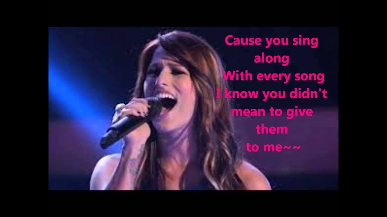 Cassadee Pope - Over You (Lyrics on screen) 1080p [HD]