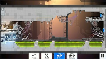 Bridge Constructor Portal level 50