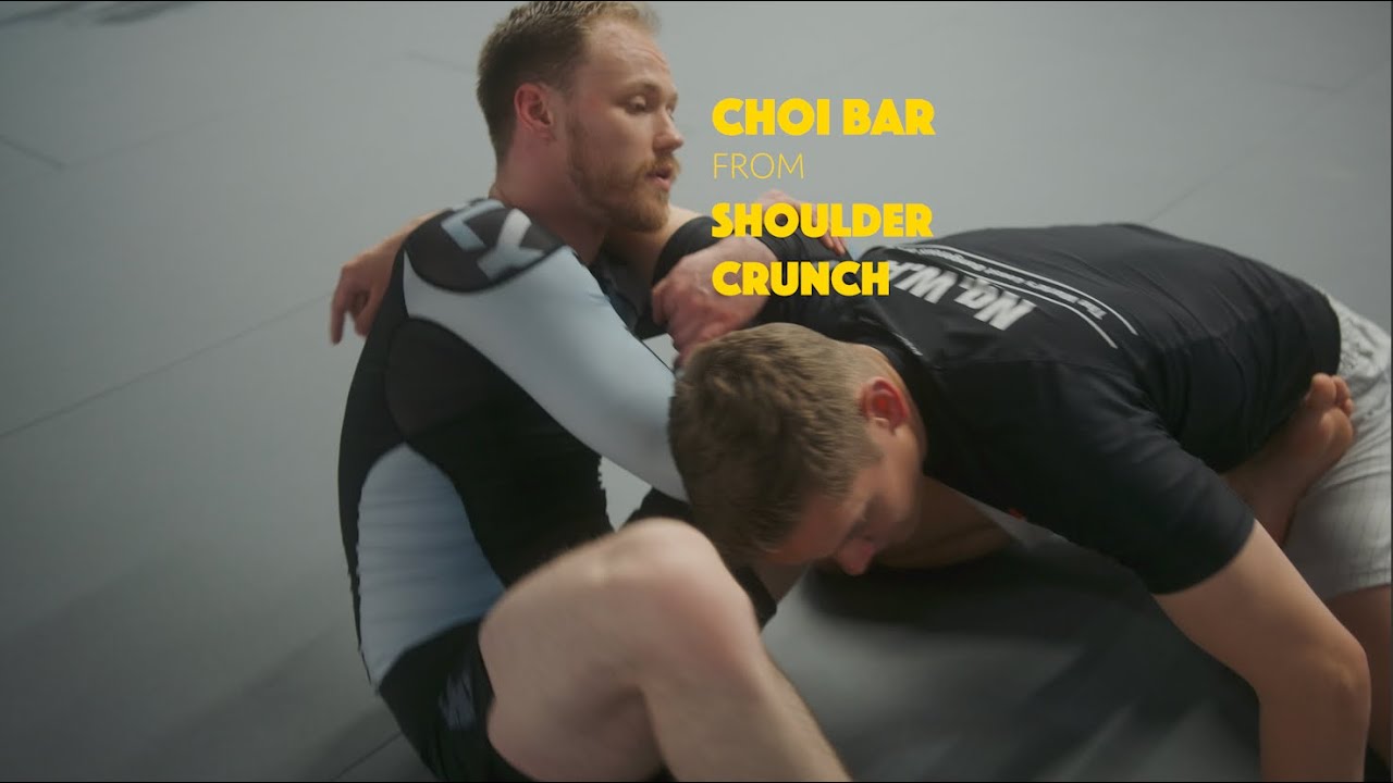 Choi Bar Submission from Shoulder Crunch | BJJ Technique Breakdown
