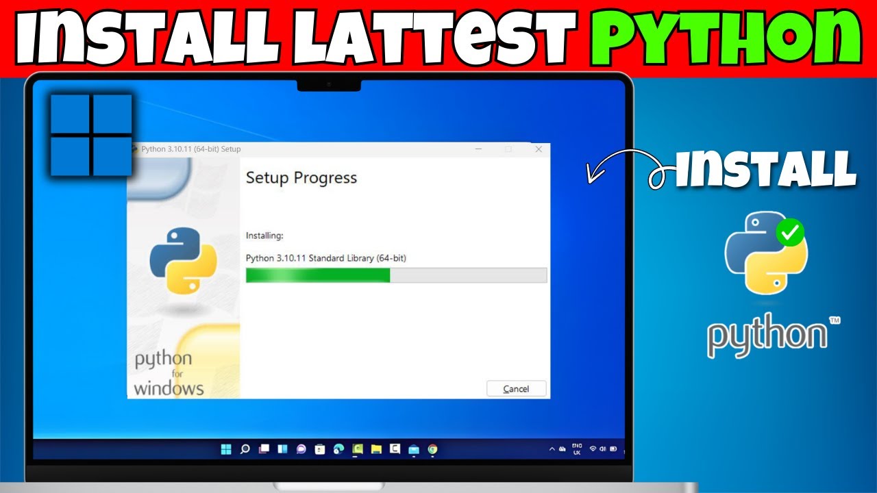 How to install python on windows 11 [Lattest Ver] || Windows 10