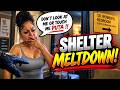 Entitled Mom Attacks Shelter Worker and Gets Everyone Kicked Out