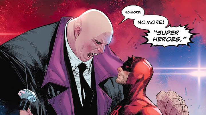 Devils Reign: Kingpin Bans Superheroes