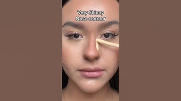 Very skinny nose contour! #nosecontourtutorial #nosecontour #ipsy