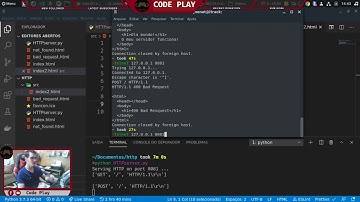 Servidor HTTP, com Python, e Sockets implementado método GET