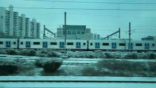 [4K 60fps] 20220119 162414 코레일4호선 개선형 주둥이 신차 만차 시운전 준비
