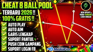 GRATIS‼️CHEAT 8 BALL POOL TERBARU 2026 NEW UPDATE AIMTOOL GARIS PANJANG AUTOPLAY ANTI BAN screenshot 3