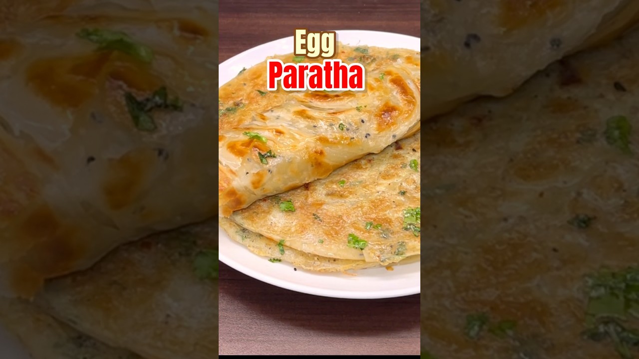 Egg Paratha😋  
