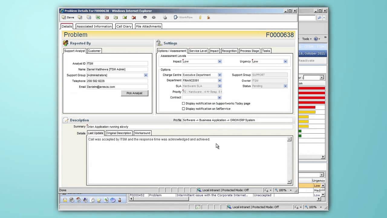 How to manage problems and known errors - powered by Supportworks (Web ...