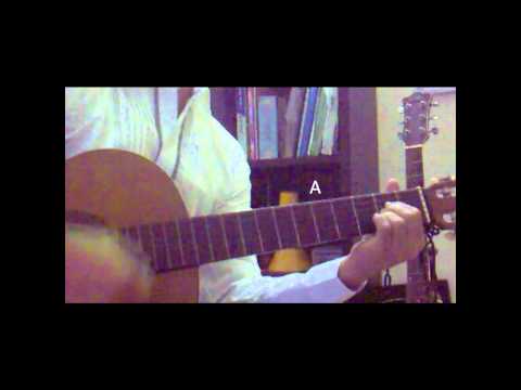 Beyond 海闊天空 simple guitar play and sing.wmv