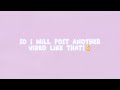 SUBSCRIBER GOAL + POSSIBLE NEW VIDEO IN THE FUTURE🤩💗