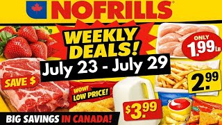 No Frills Weekly Flyer July 23 - July 29 