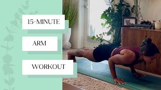 15-Minute Yoga Arm Workout | Build Upper-Body Strength