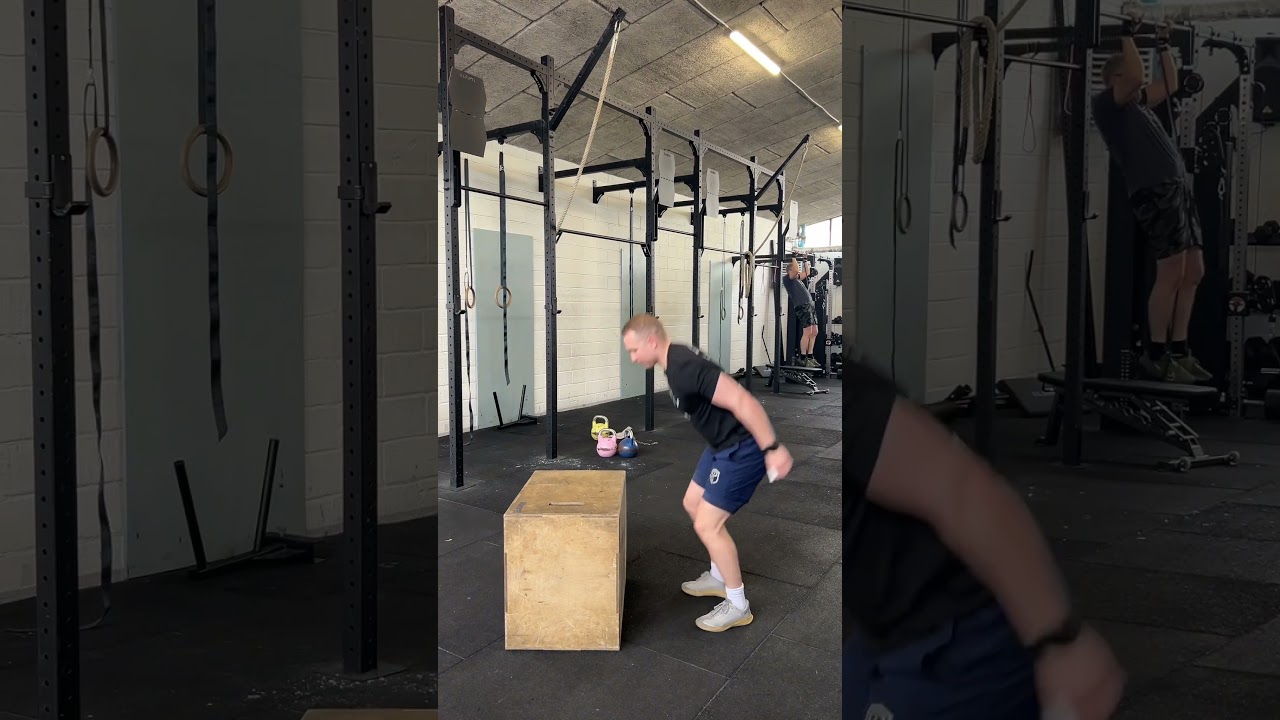 Squat to box jump rx + sc version