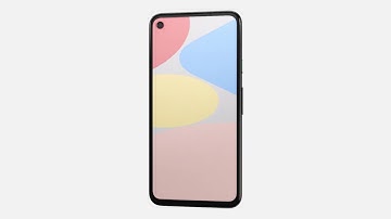 Complete look of Google Pixel 4a Just Black (based on leaked CAD drawings)