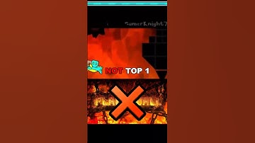 The Real Top 1 In Geometry Dash #geometrydash #gd #shorts #gaming