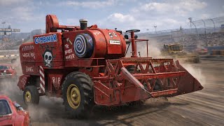 Harvestor Racing Game Gameplay 🚜 | Crazy Farming Vehicle Racing Android Game screenshot 3