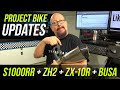 Project Updates - S1000RR, ZH2, Gen 1 Busa with ZX-10R NEW Products