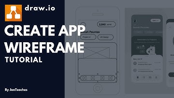 Creating App Wireframes in Draw.io (Diagrams.net)