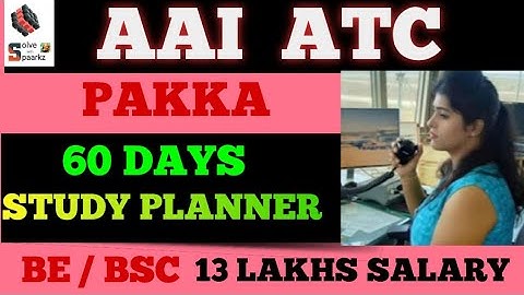 AAI ATC 60 DAYS PREPARATION STRATEGY IN TAMIL | AAI ATC EXAM PREPARATION IN TAMIL | ONLINE CLASSES